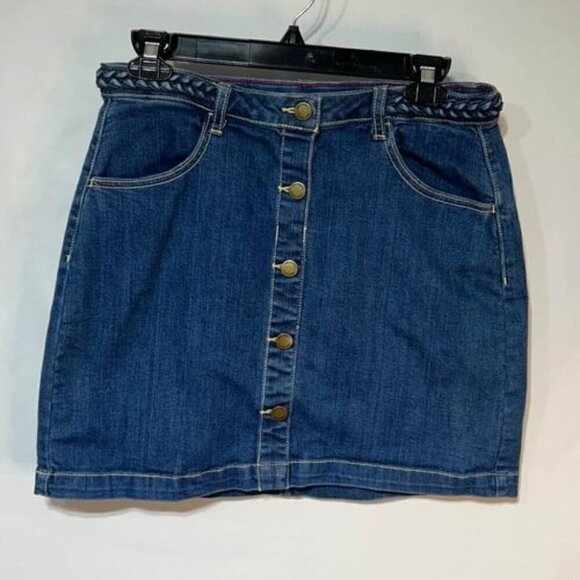 Lands End girls denim skirt. Size 14. New condition. - Picture 1 of 8